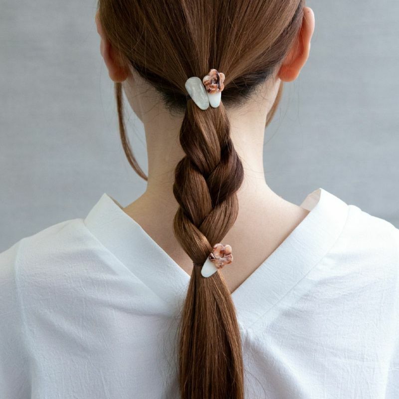 迷你花形髮夾SET