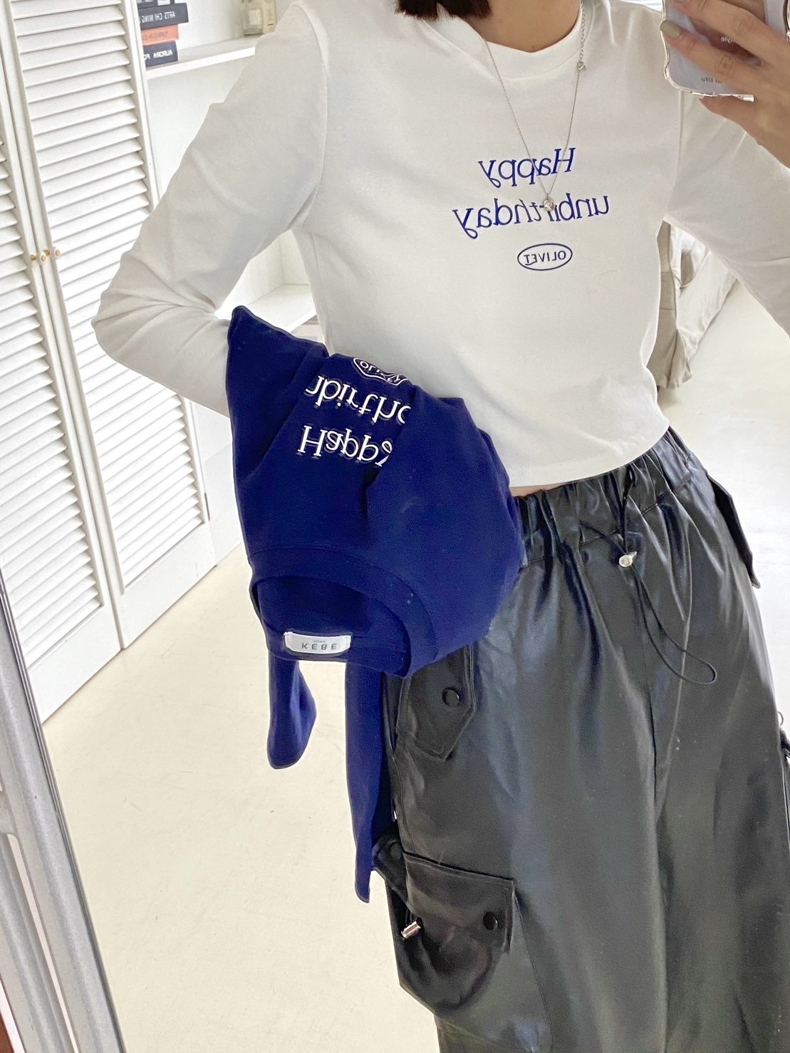 happy Unbirthday 合身上衣