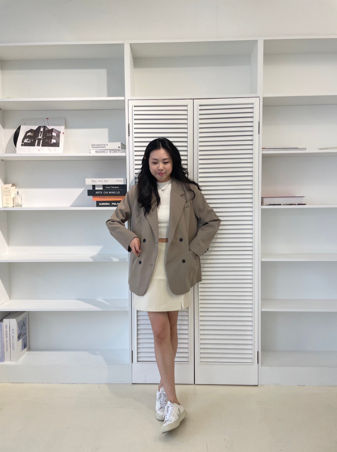 春天氣質歐膩西裝外套