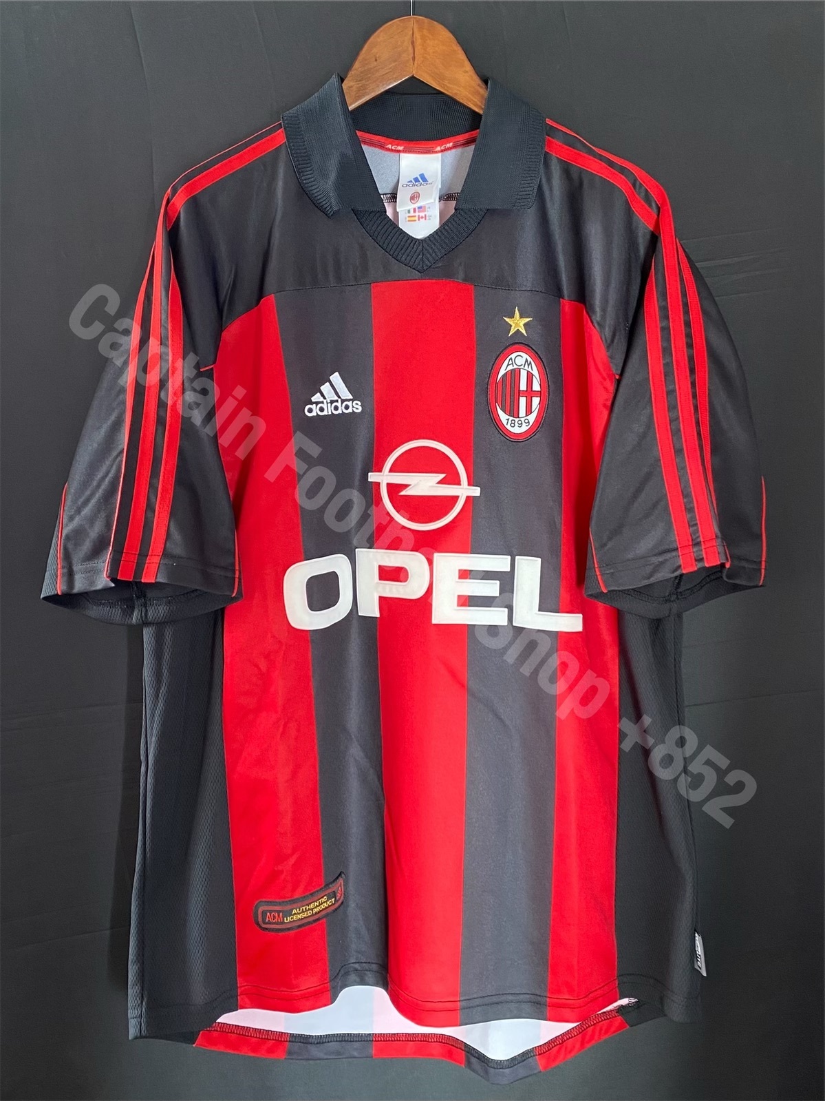 AC Milan 2000-2001 Adidas Home Shirt