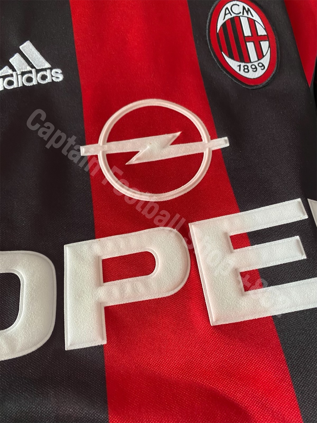 ウェア 00s adidas AC Milan soccer shirt kit y2k 00s adidas AC