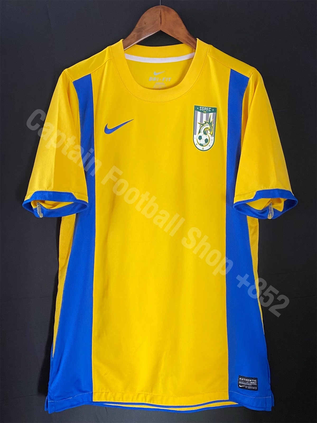 (Match Worn) Sham Shui Po Football Team 2011-2012 Nike Home Match Worn Shirt