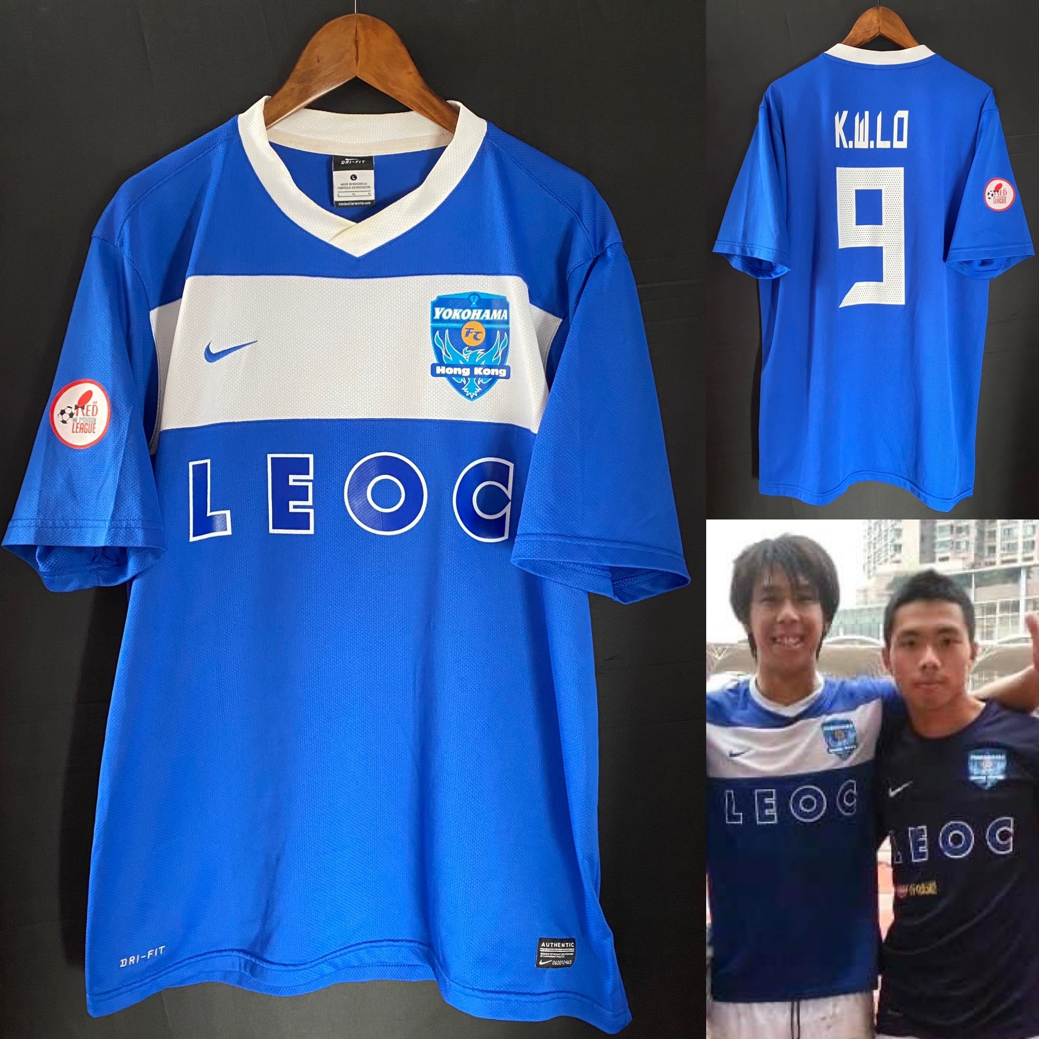 (Match Worn) Yokohama FC Hong Kong 2012-2013 Home match worn shirt