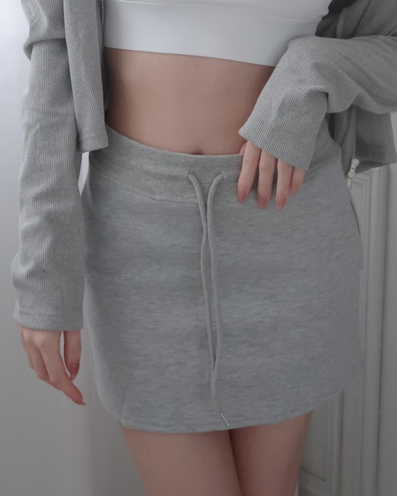 Feeling cozy skirt不一般的棉褲裙 / 灰
