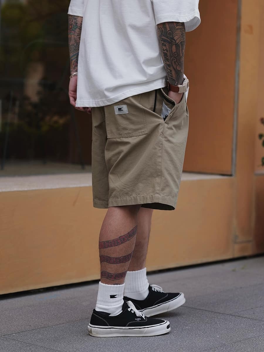 Unbent 24s/s basic casual shorts 竹節棉短褲