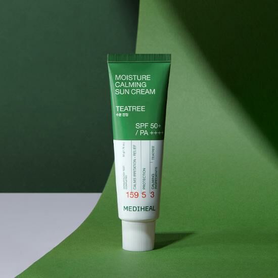 Mediheal TeaTree Moisture Calming Sun Cream SPF50+ PA++++ 50ml