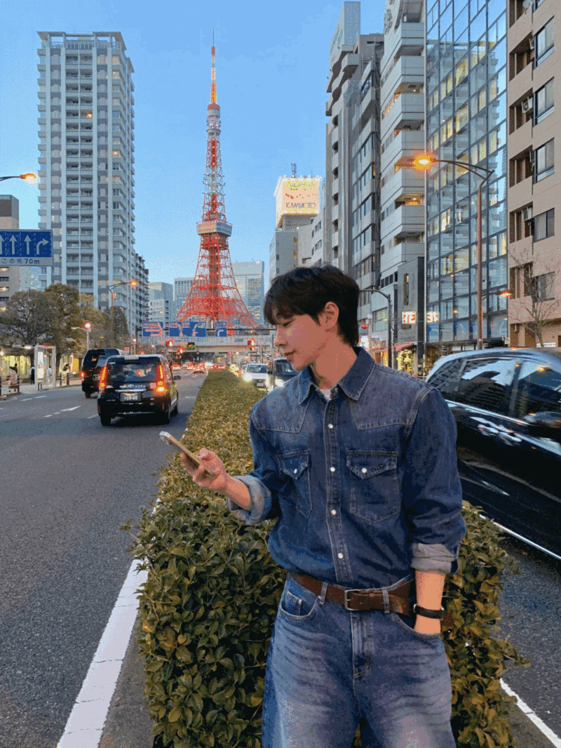 Bain西部牛仔襯衫