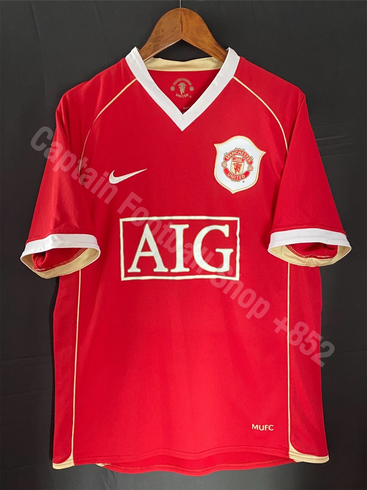 曼聯 2006-2007 Nike 主場球衣