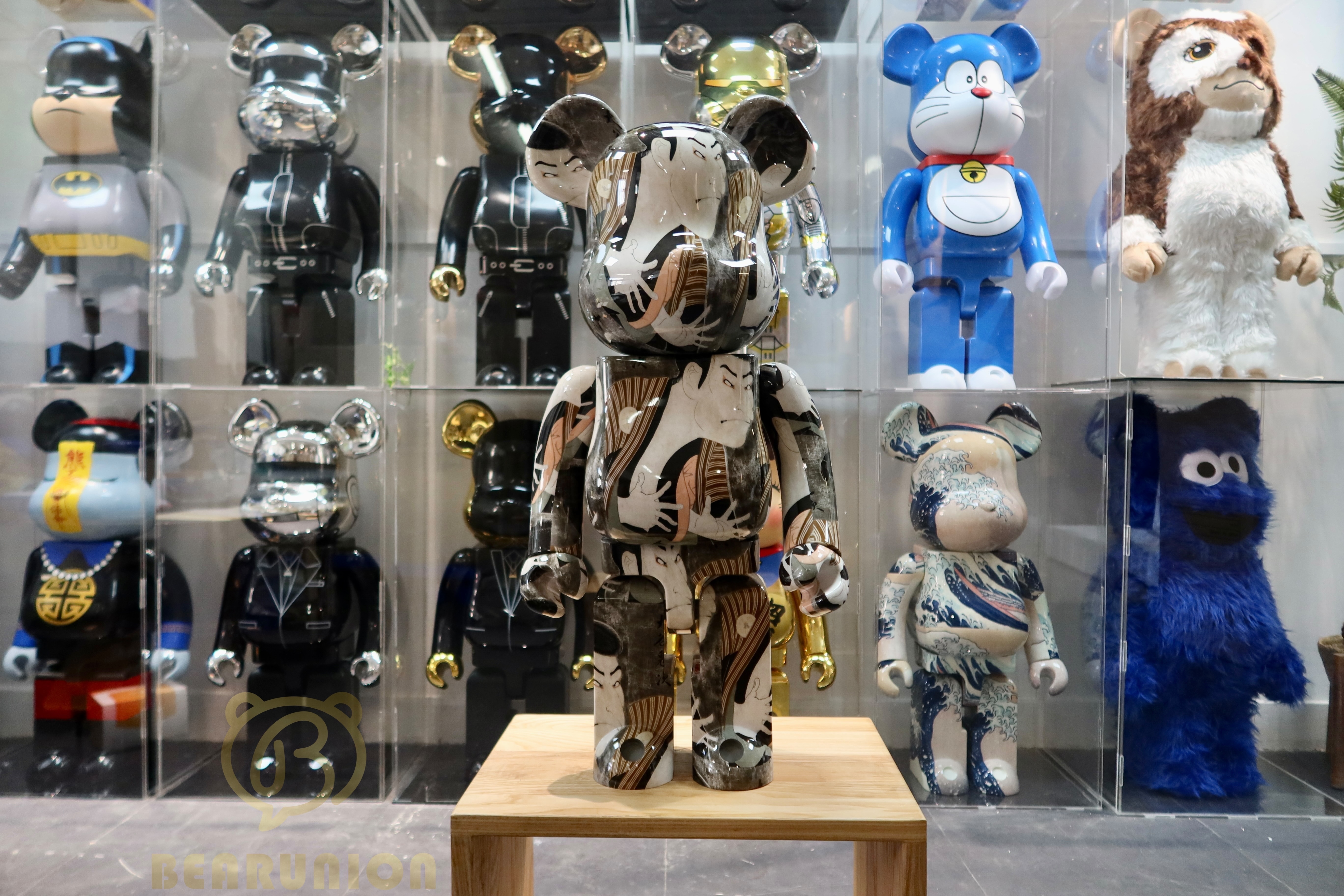 Bearbrick 1000% 東洲斎写楽三代目大谷鬼次の奴江戸兵衛」