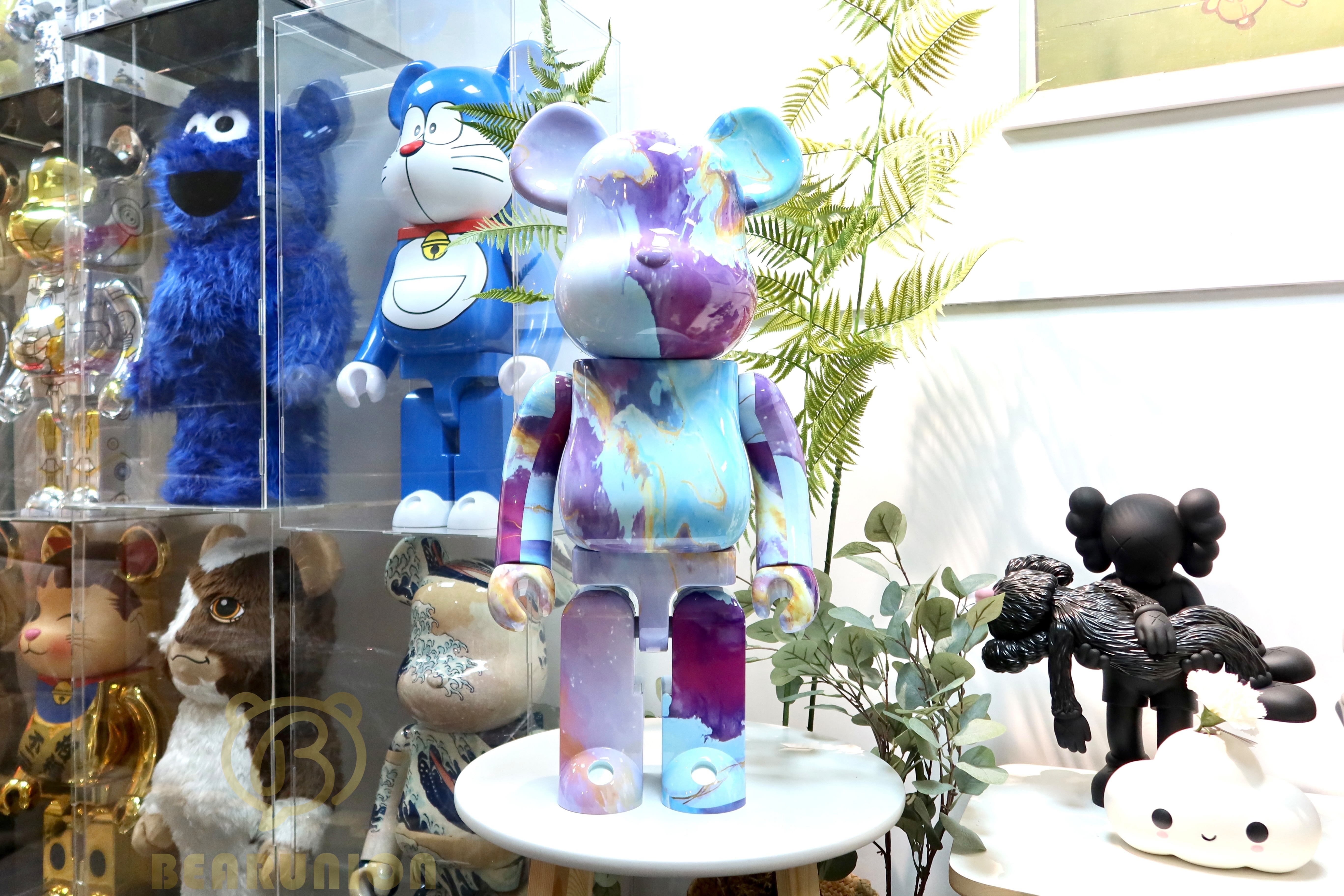 MEDICOM TOY - BE@RBRICK Marble 1000％ BEARBRICK 1000% Marble