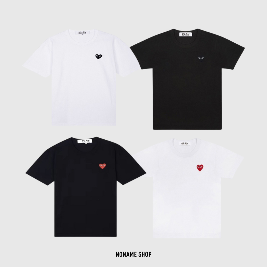 Comme des Garçons CDG 川久保玲 愛心 刺繡 LOGO 短T 四色 (男款)