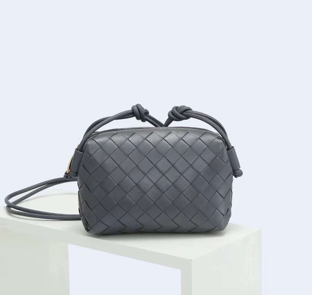 編織時尚斜背小方包