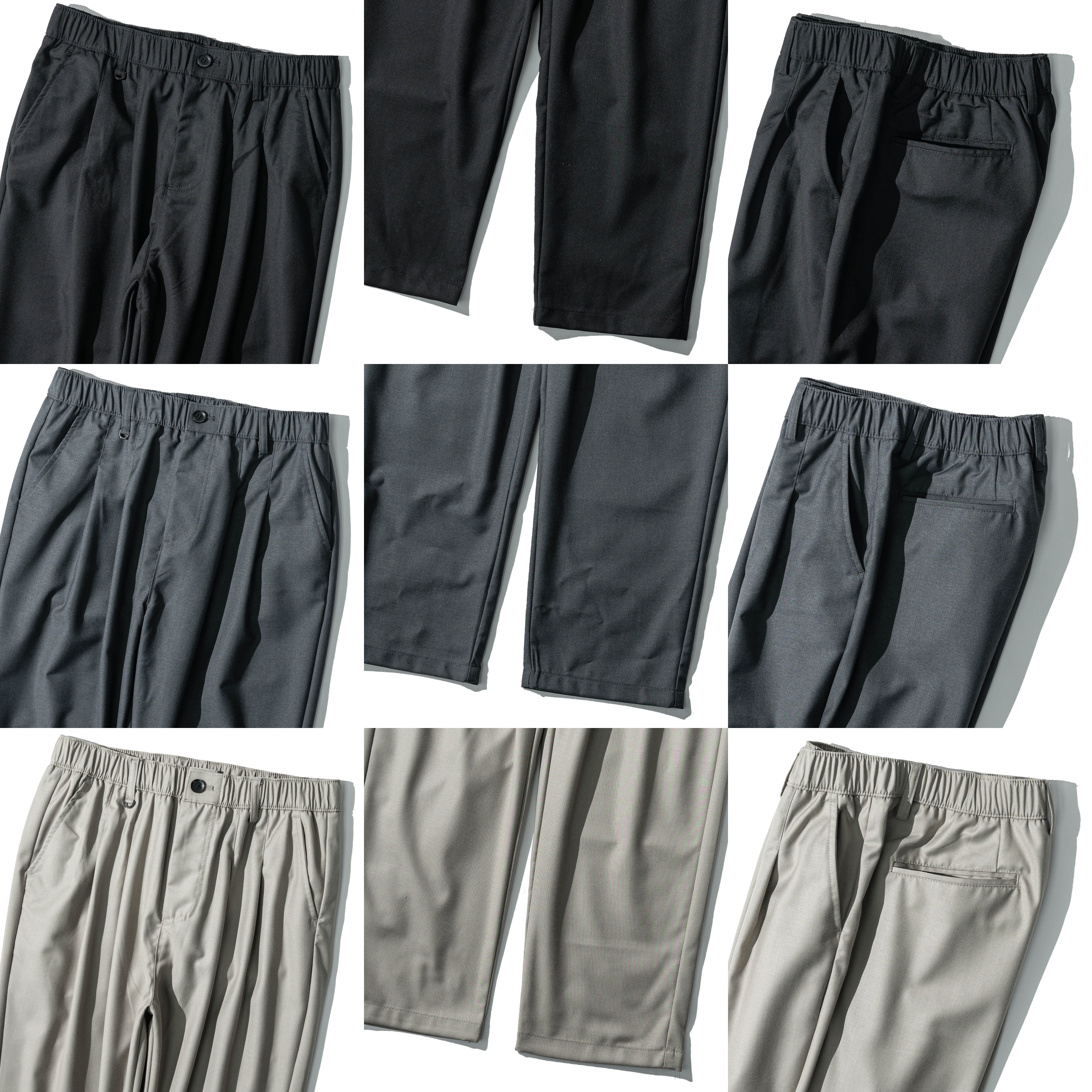 AGILITY Classic Pleated Pants 褶線 修身 西裝 九分長褲 [AC9]