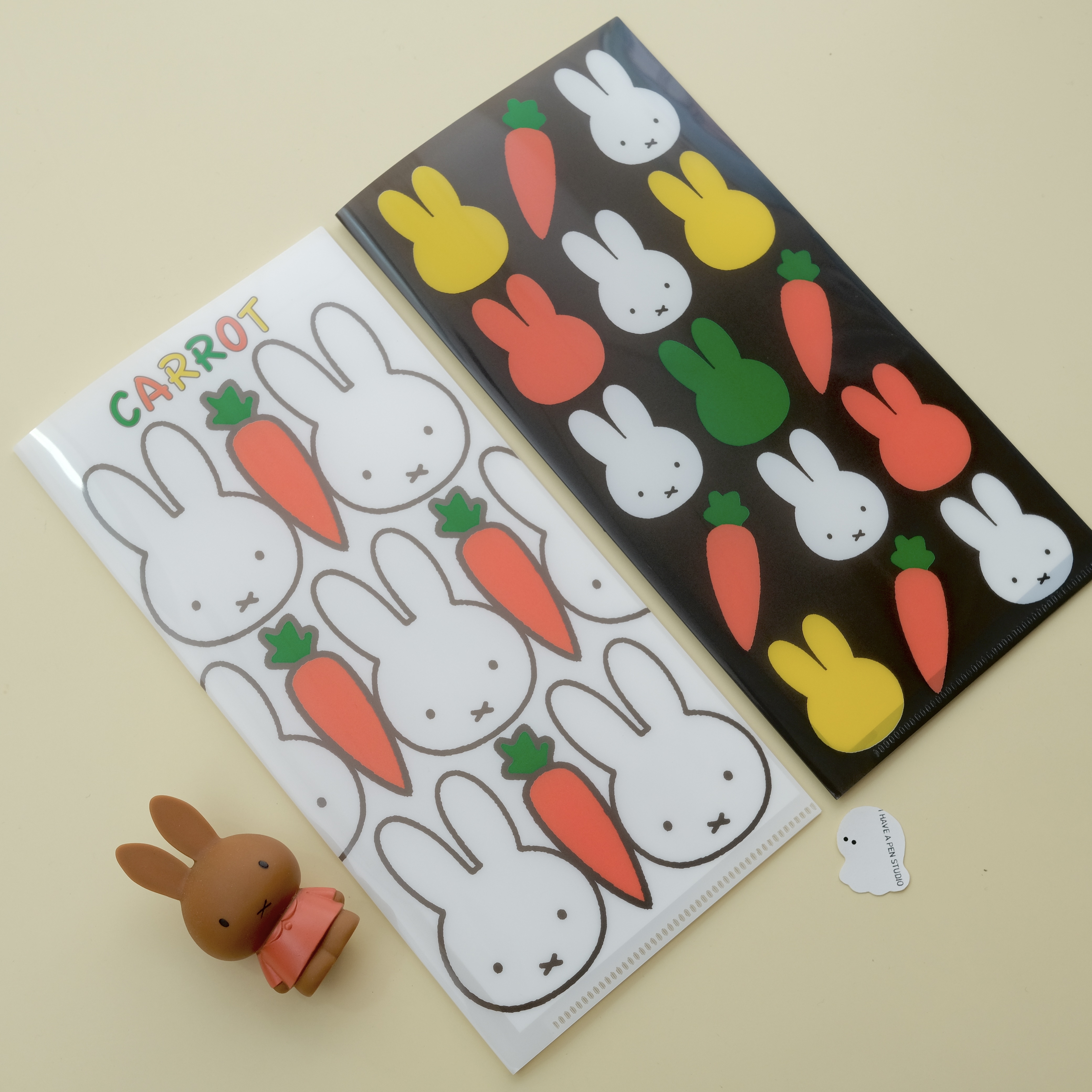 米菲兔 MIFFY 票據收納夾 TN可使用｜KUTSUWA 日本