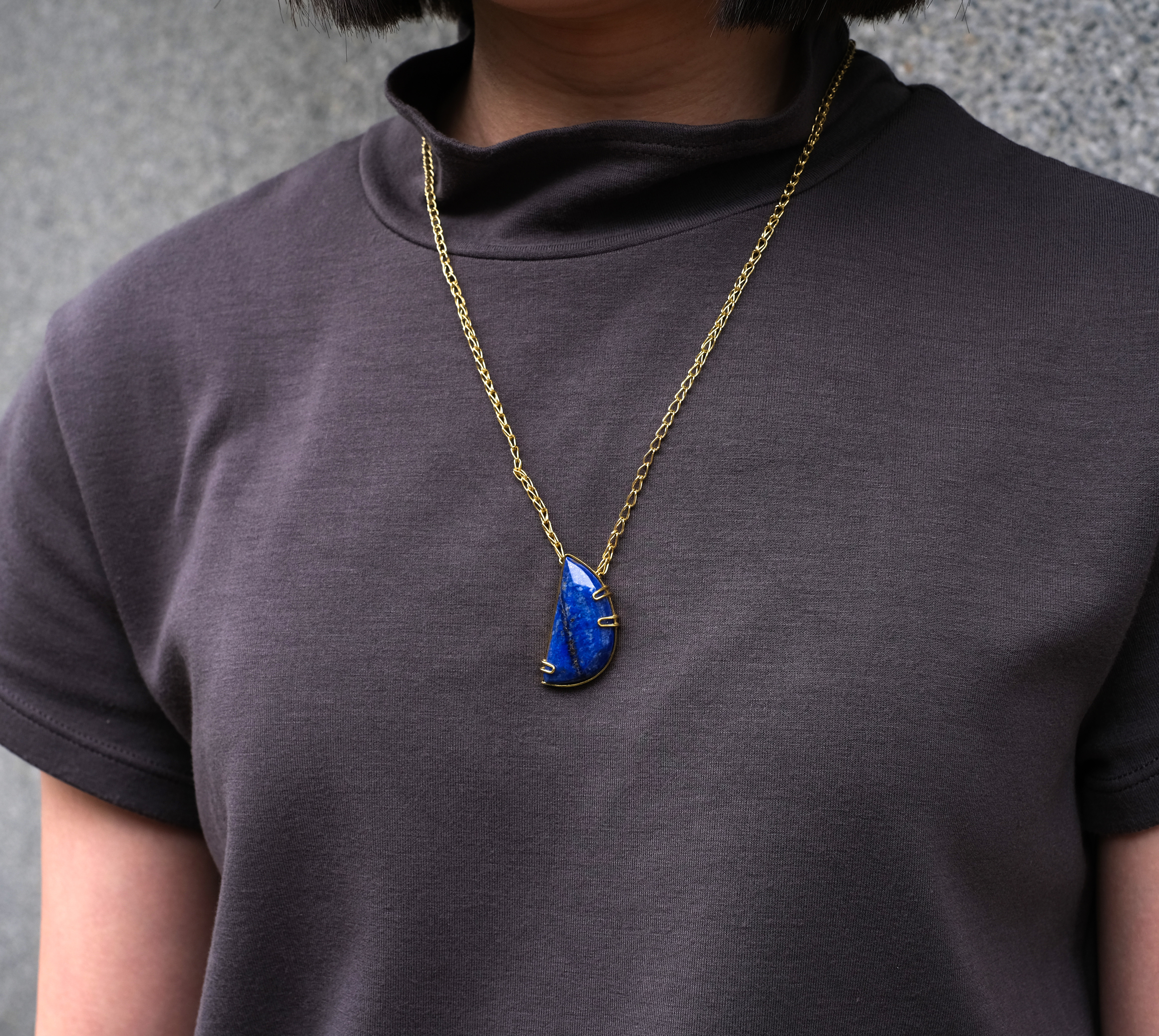 伊斯蘭金工｜sangak 青金石項鍊｜阿富汗