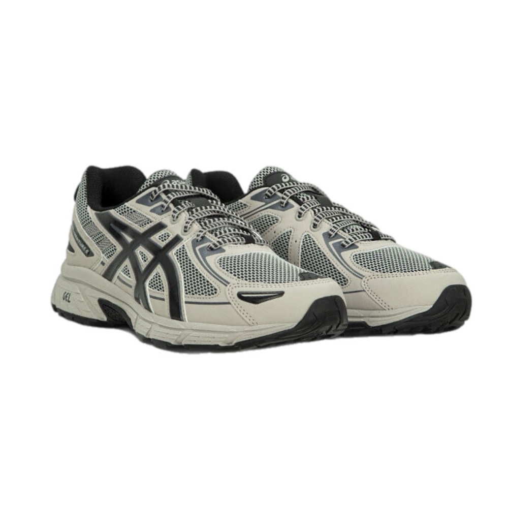 ASICS GEL-VENTURE 6 卡其黑大地色 男女鞋 1201A897-020
