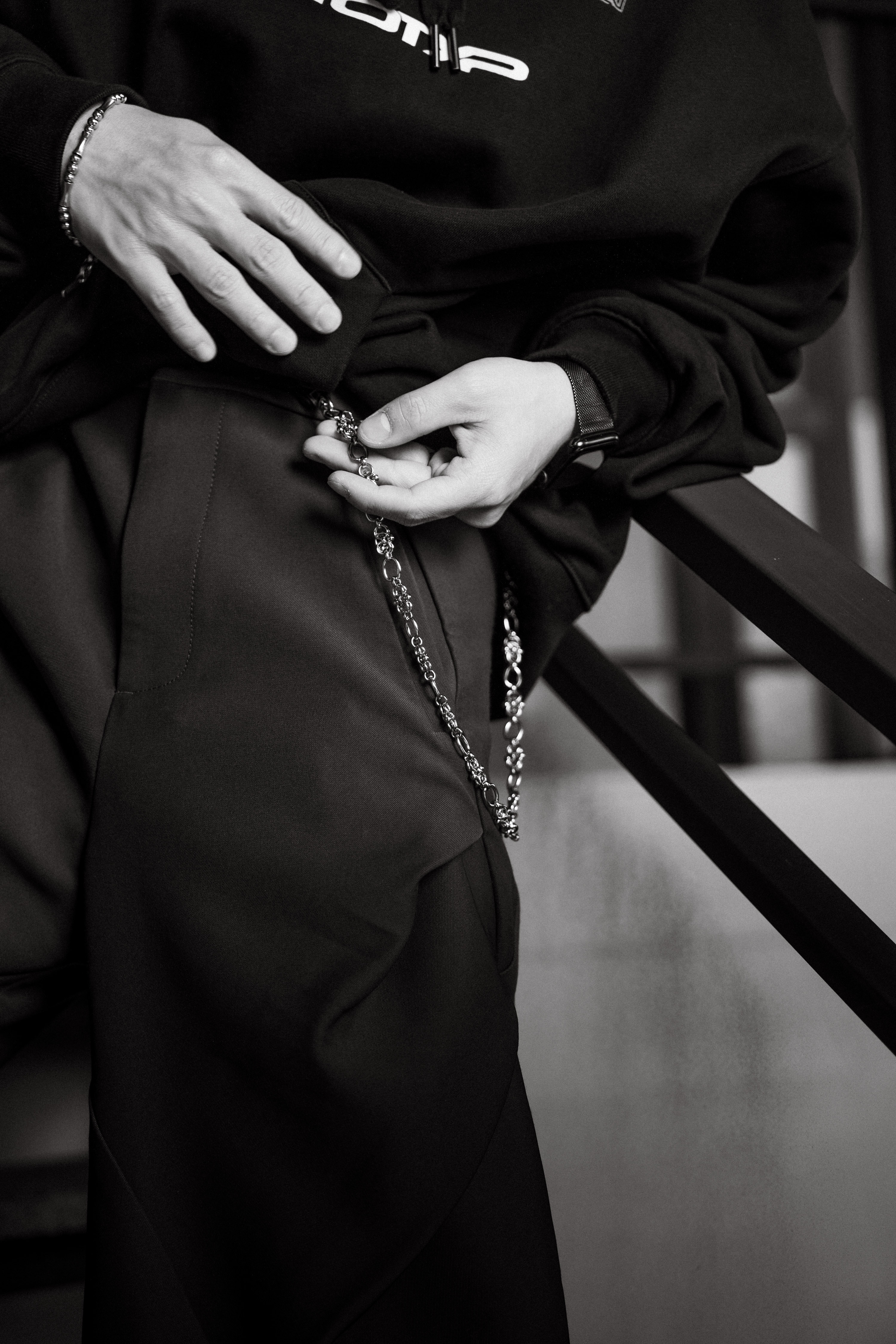 【BLUZ MADE】環鎖褲鏈 Trousers Chain 1.0