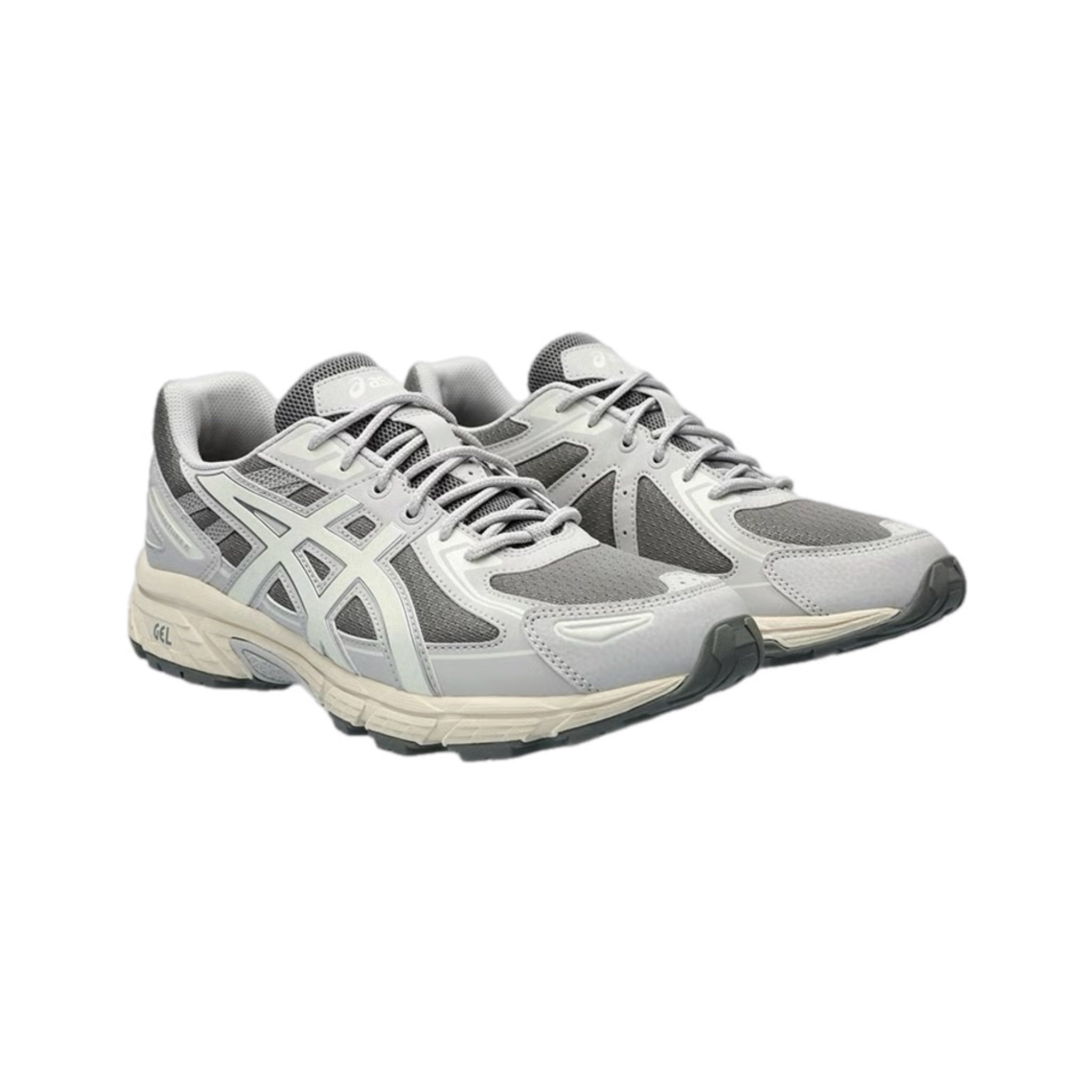 ASICS GEL-VENTURE 6 米灰 拼接灰 休閒鞋 復古 男女鞋 1203A297-022