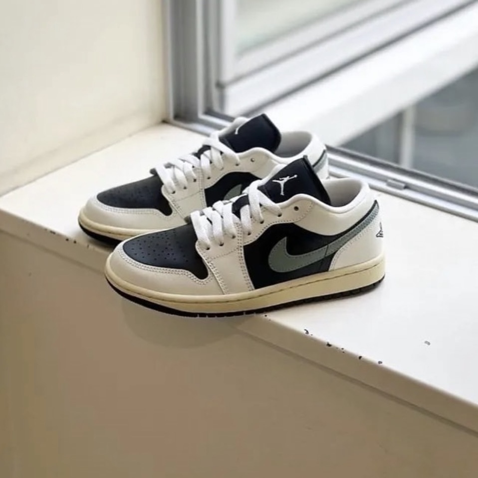 【Luxury】預購 NIKE AIR JORDAN 1 倒鉤平替版 倒勾 摩卡 高爾夫球綠 DC0774-001 男女款