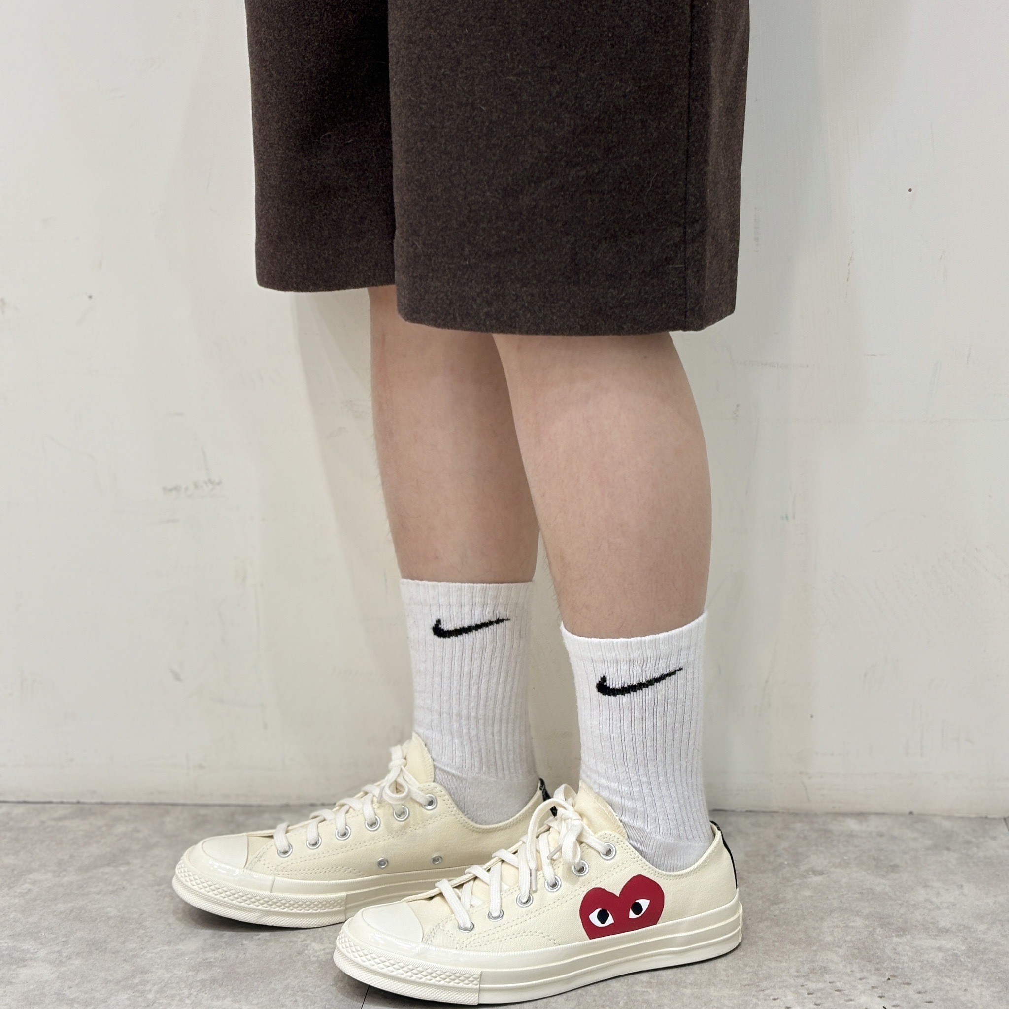 CDG PLAY CONVERSE 1970 川久保玲 聯名款 愛心 低筒米白 150207C