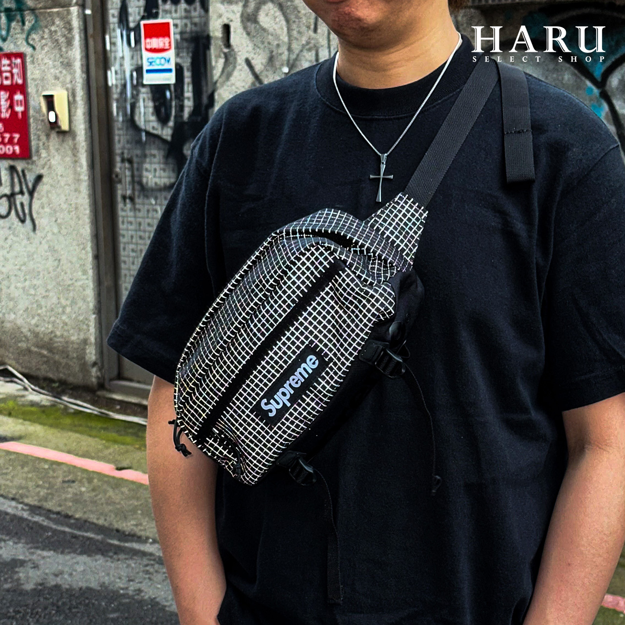 Supreme SS24 WAIST BAG Cordura® 防水 3M®反光 3L 腰包 胸背包 側背包