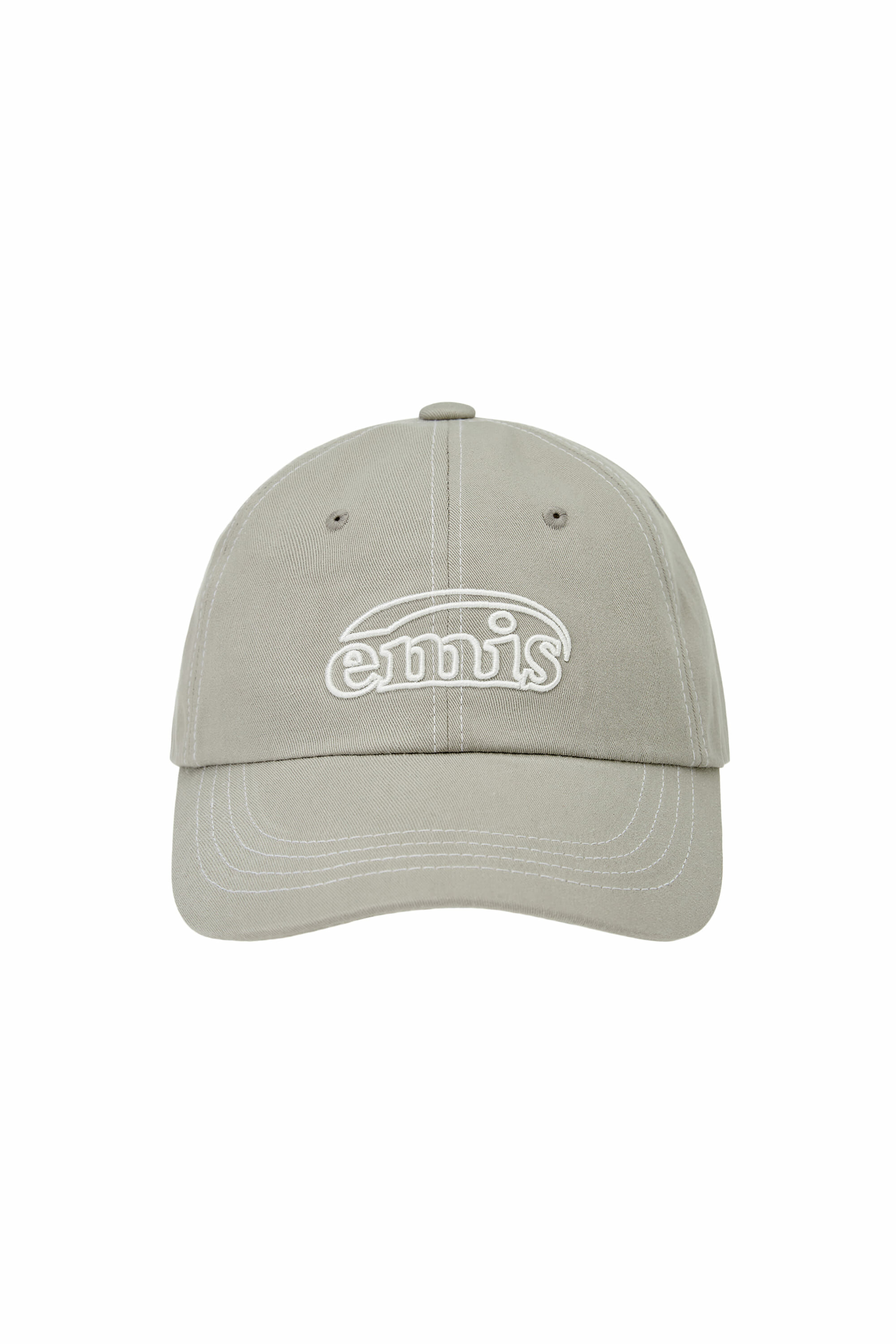 ★EMIS★ WHITE STITCH BALL CAPGREEN m1037_1334581 WHITE STITCH BALL CAP-GREEN - EMIS