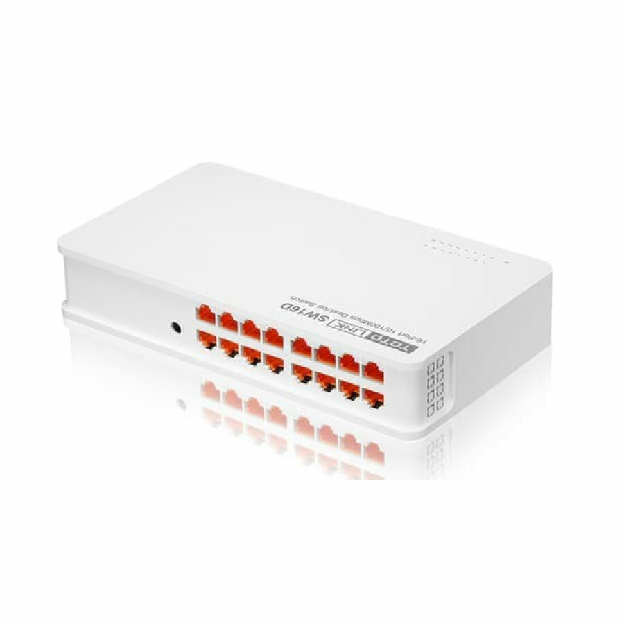 totolink SW16D 桌上型16埠乙太網路交換器