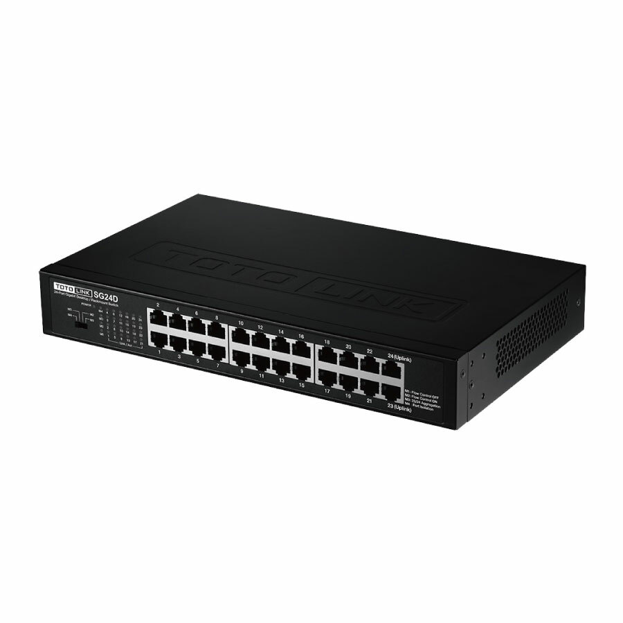 totolink SG24D 24埠Giga桌上型/機架式鐵殼交換器