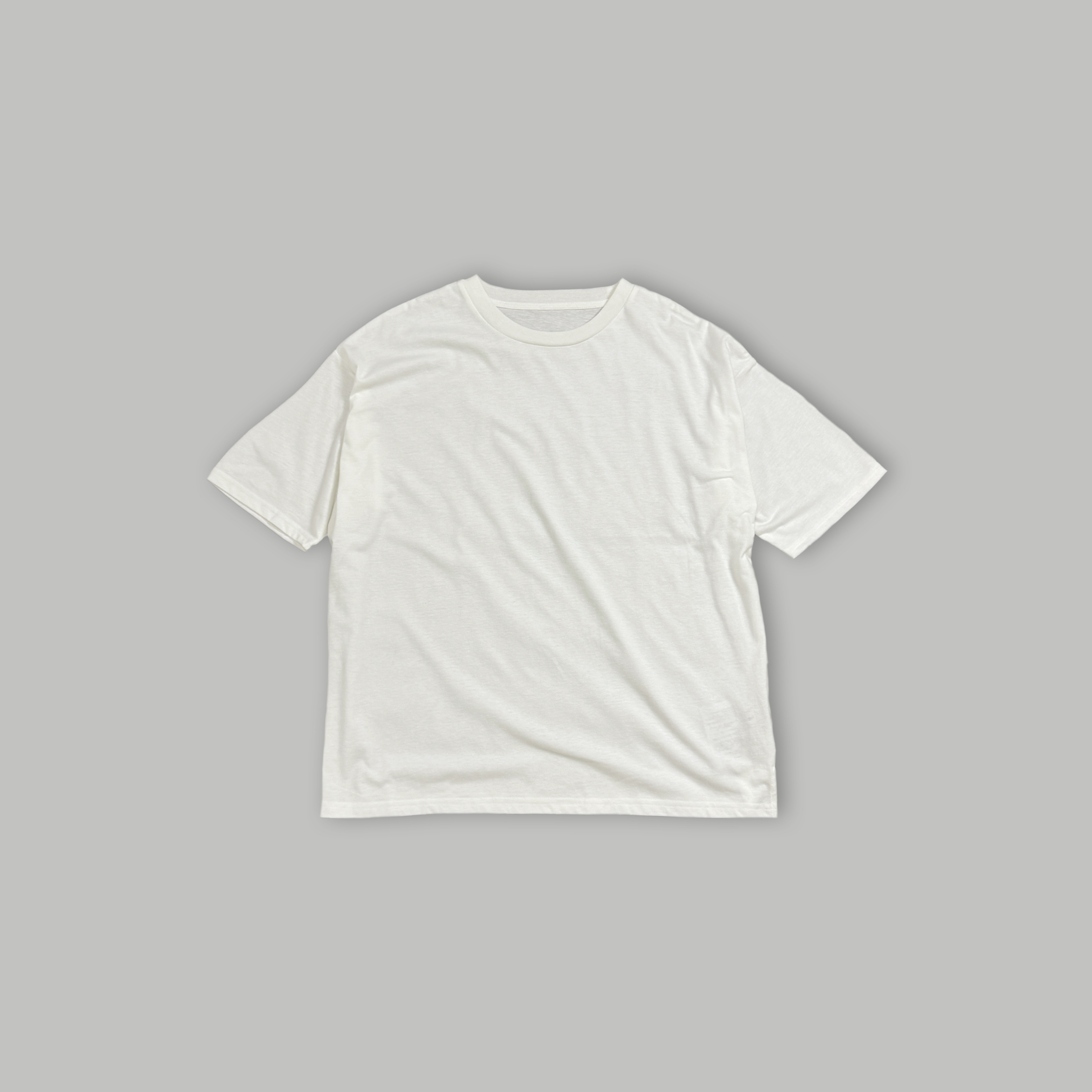 J.P.L. 圓領寬鬆純棉 TEE ✕ 圓領針織寬鬆罩衫 ‹ Set ›