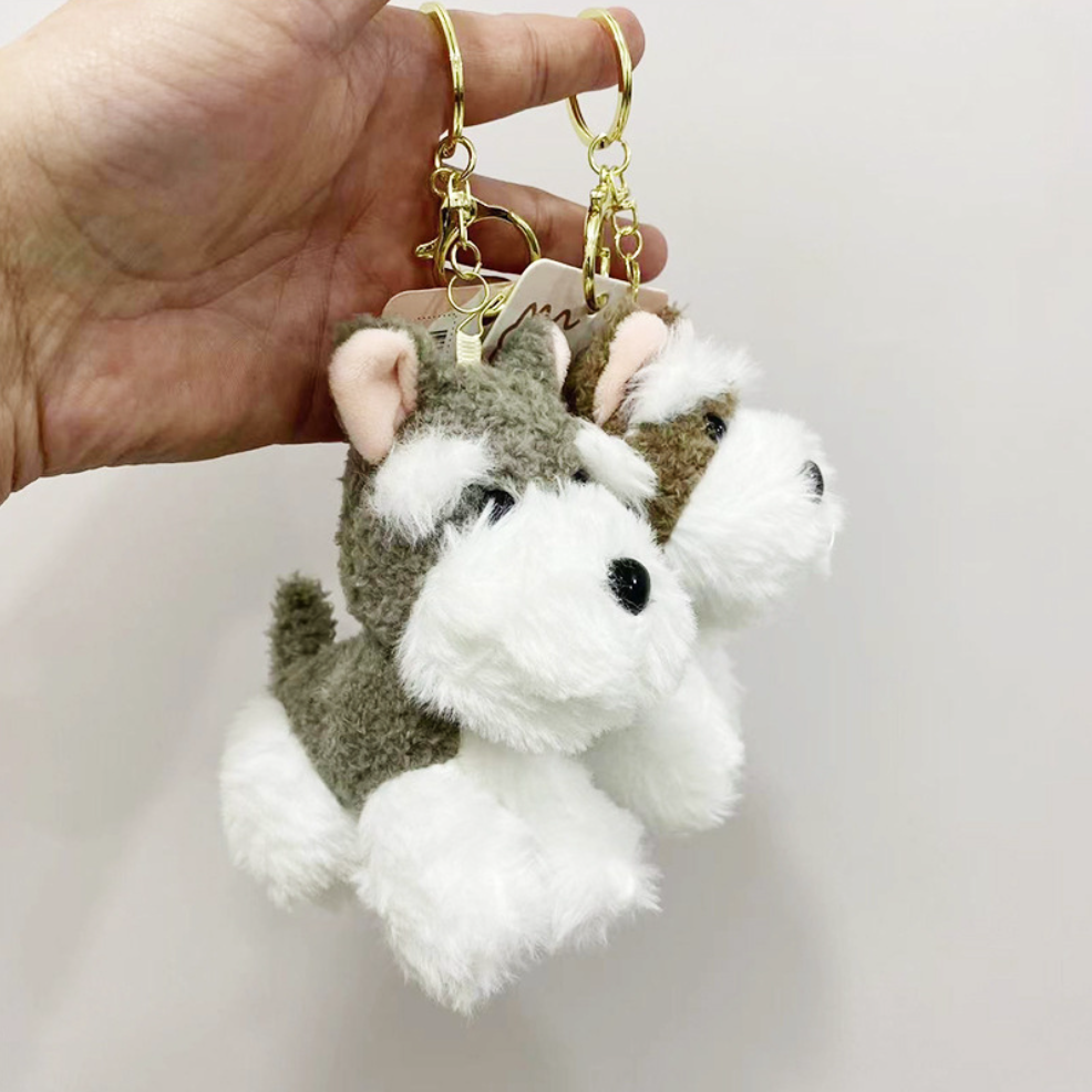 《33155》老公公狗雪納瑞鑰匙圈