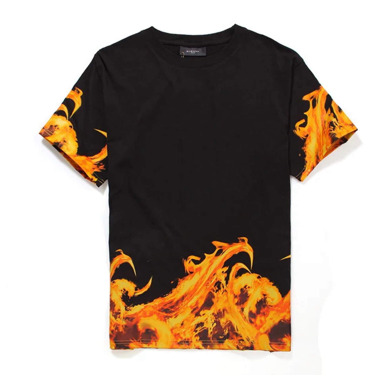 Givenchy flame t shirt best sale