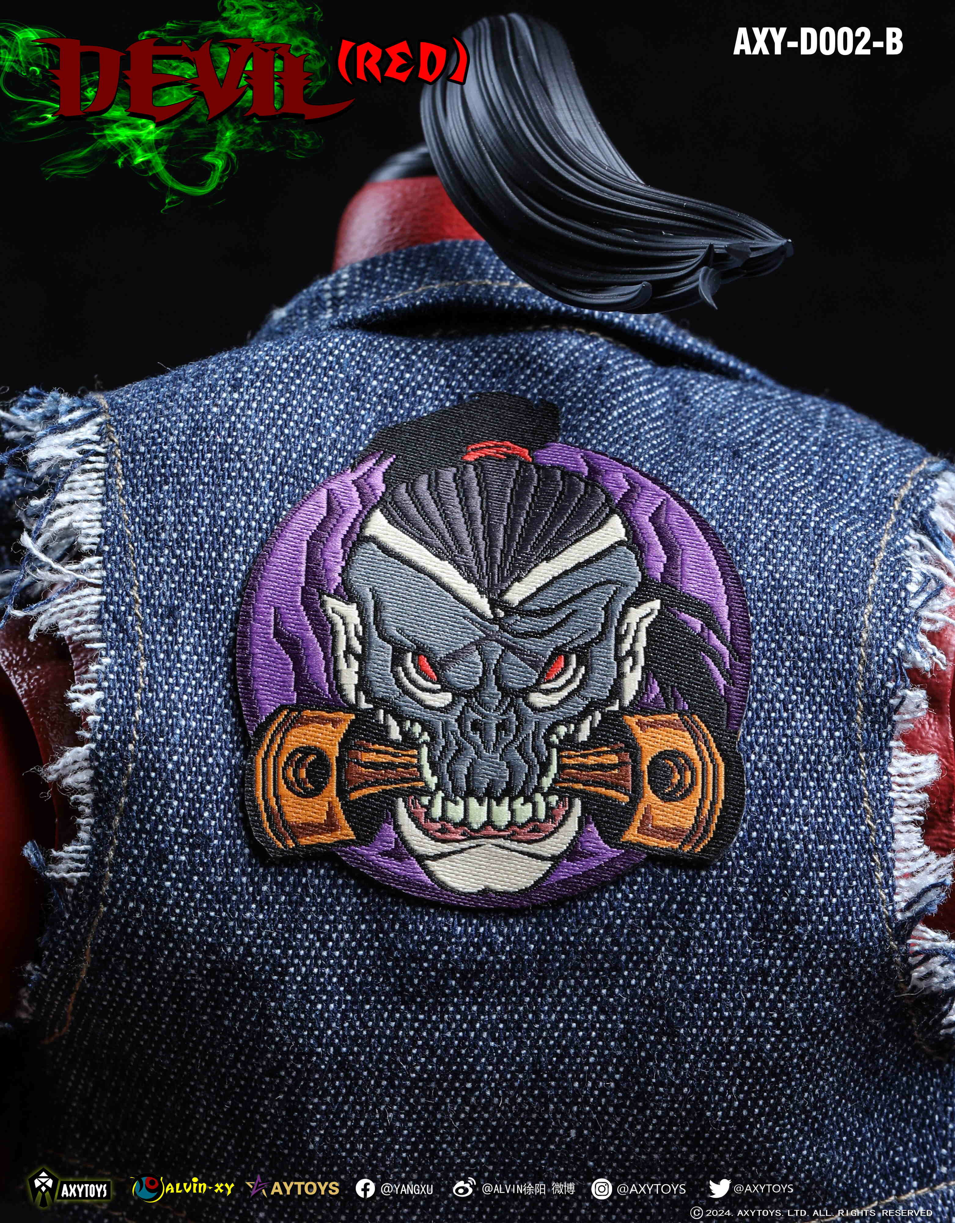 AXYTOYS 1/12 Red Devil Action Figure (axy-d002A/B