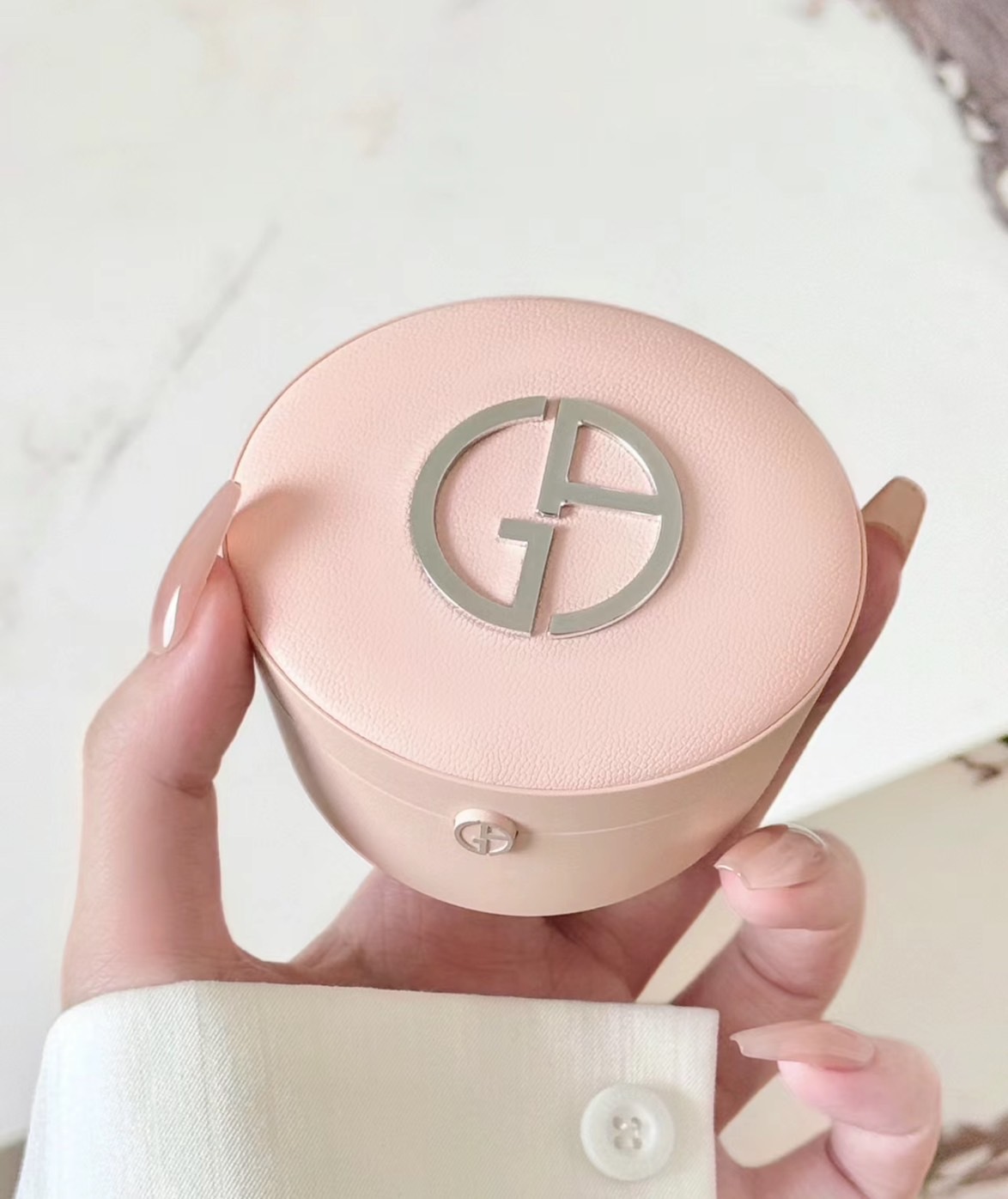 Giorgio Armani 裸粉小羊皮氣墊