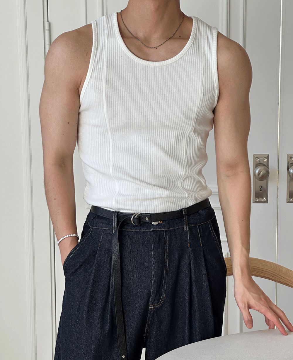 《限時7天批發價》曲線切割點肌肉背心