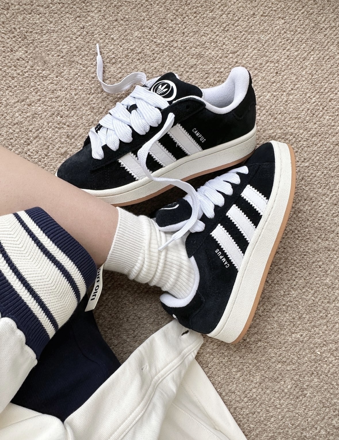 Adidas Campus 00s 麵包鞋 三葉草 黑色 麂皮 復古 LISA同款 HQ8708/預購