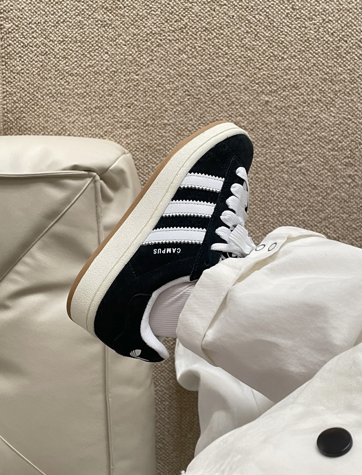 Adidas Campus 00s 麵包鞋 三葉草 黑色 麂皮 復古 LISA同款 HQ8708/預購