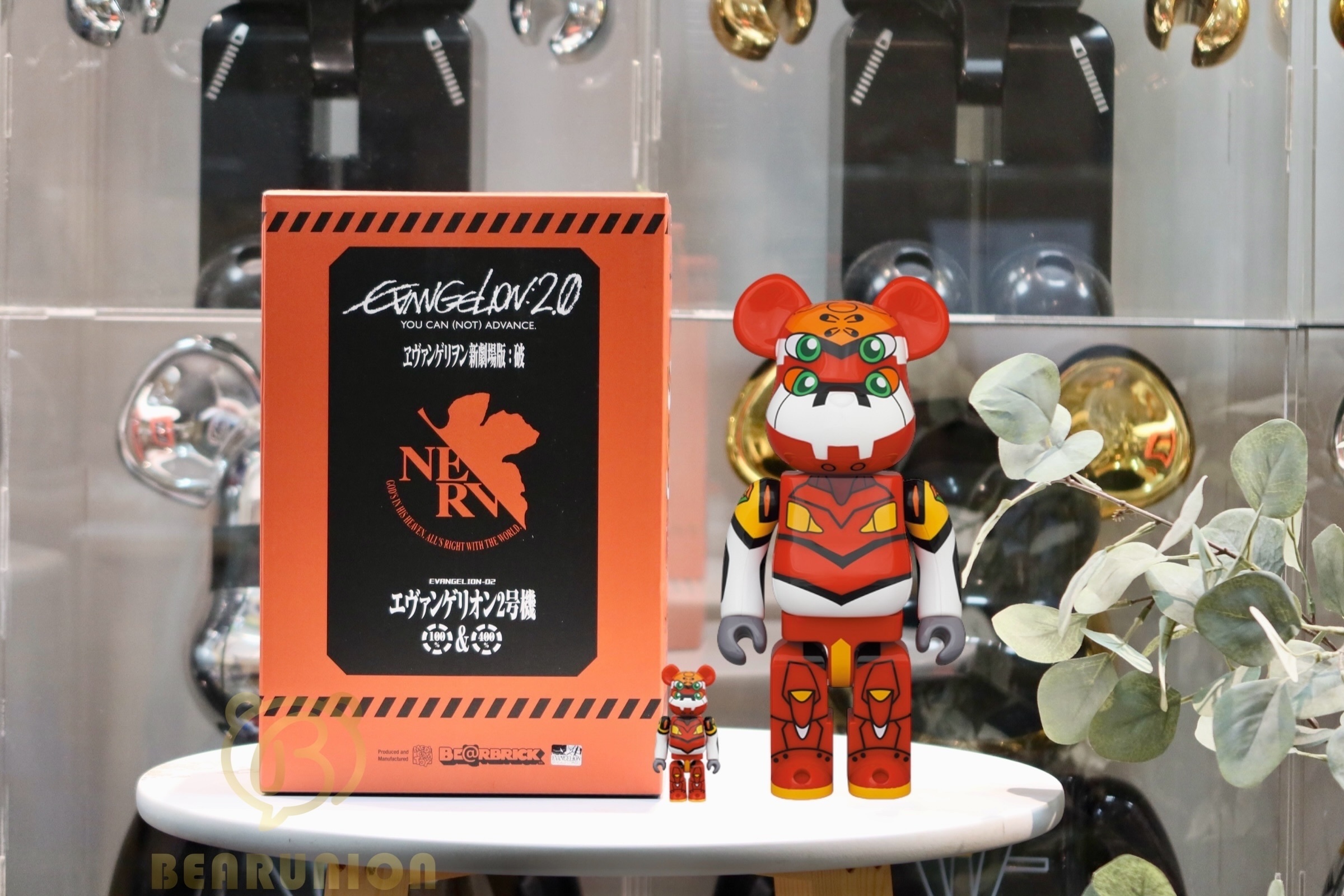 BEARBRICK 400%+100% Eva 2號機 BEARBRICK 400%+100% Eva 2號機
