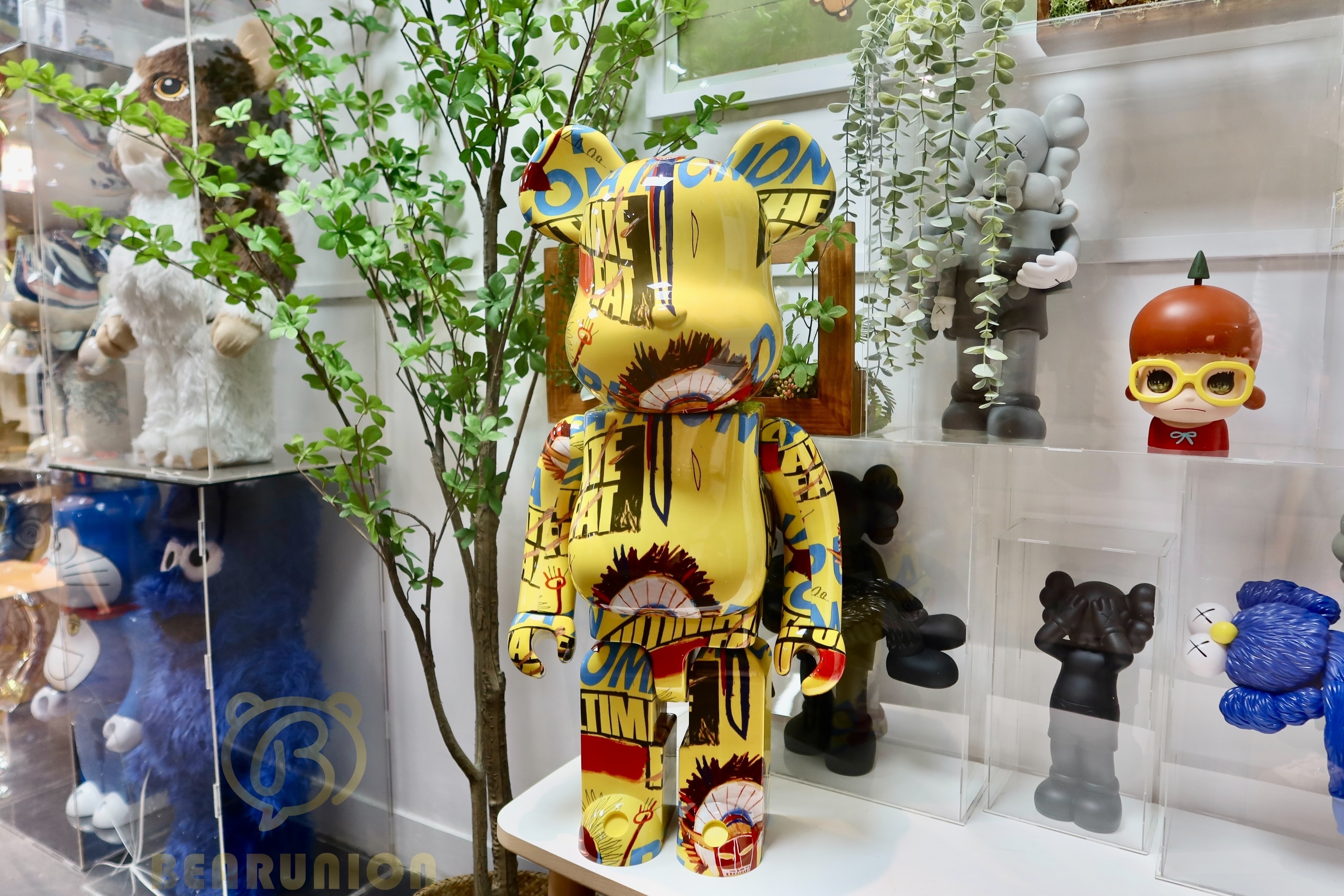 🥇現貨🥇 Bearbrick 1000%  Andy Warhol × JEAN-MICHEL BASQUIAT #3
