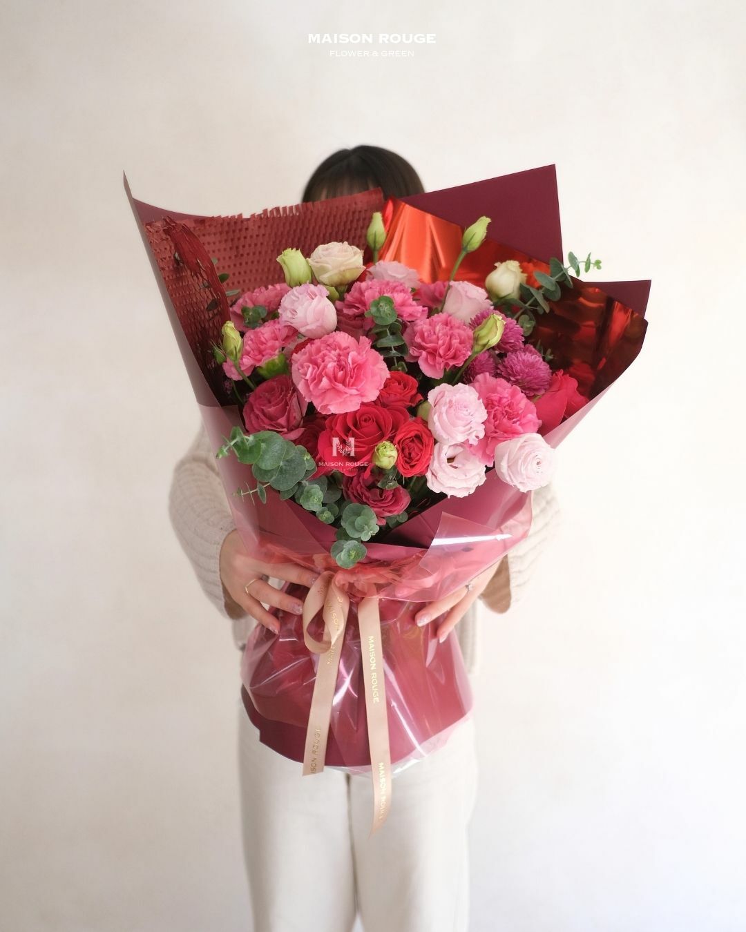 貳樓有花・紅花束