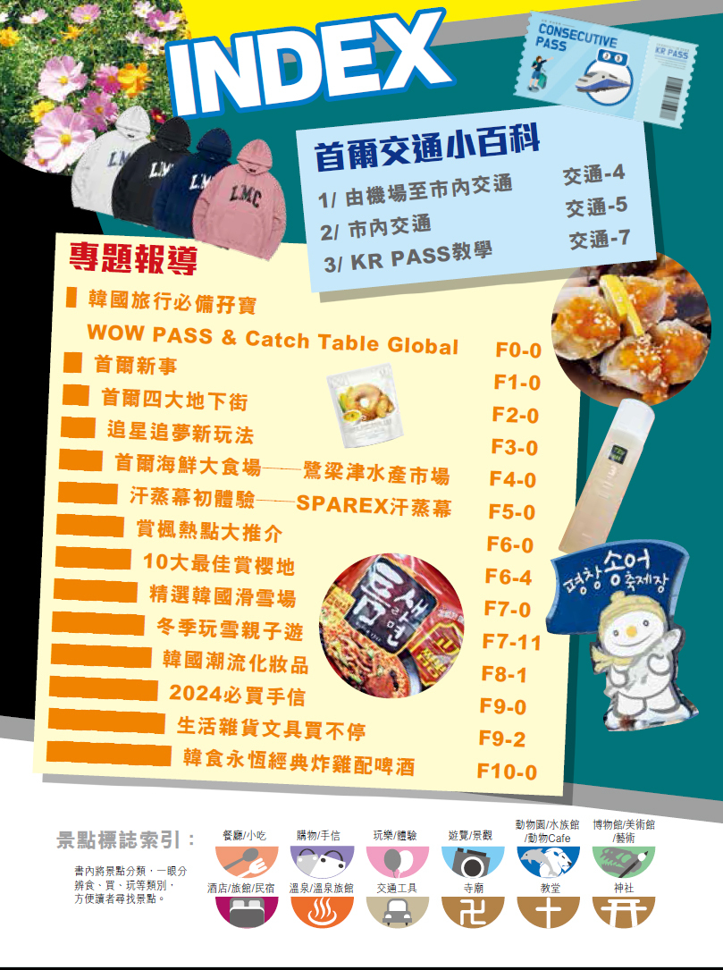 【首爾王 】2024-25革新版|新沙洞|鷺梁津|弘大|梨大|釜山|光化門|經緯文化旅遊王|韓國旅遊|旅遊攻略