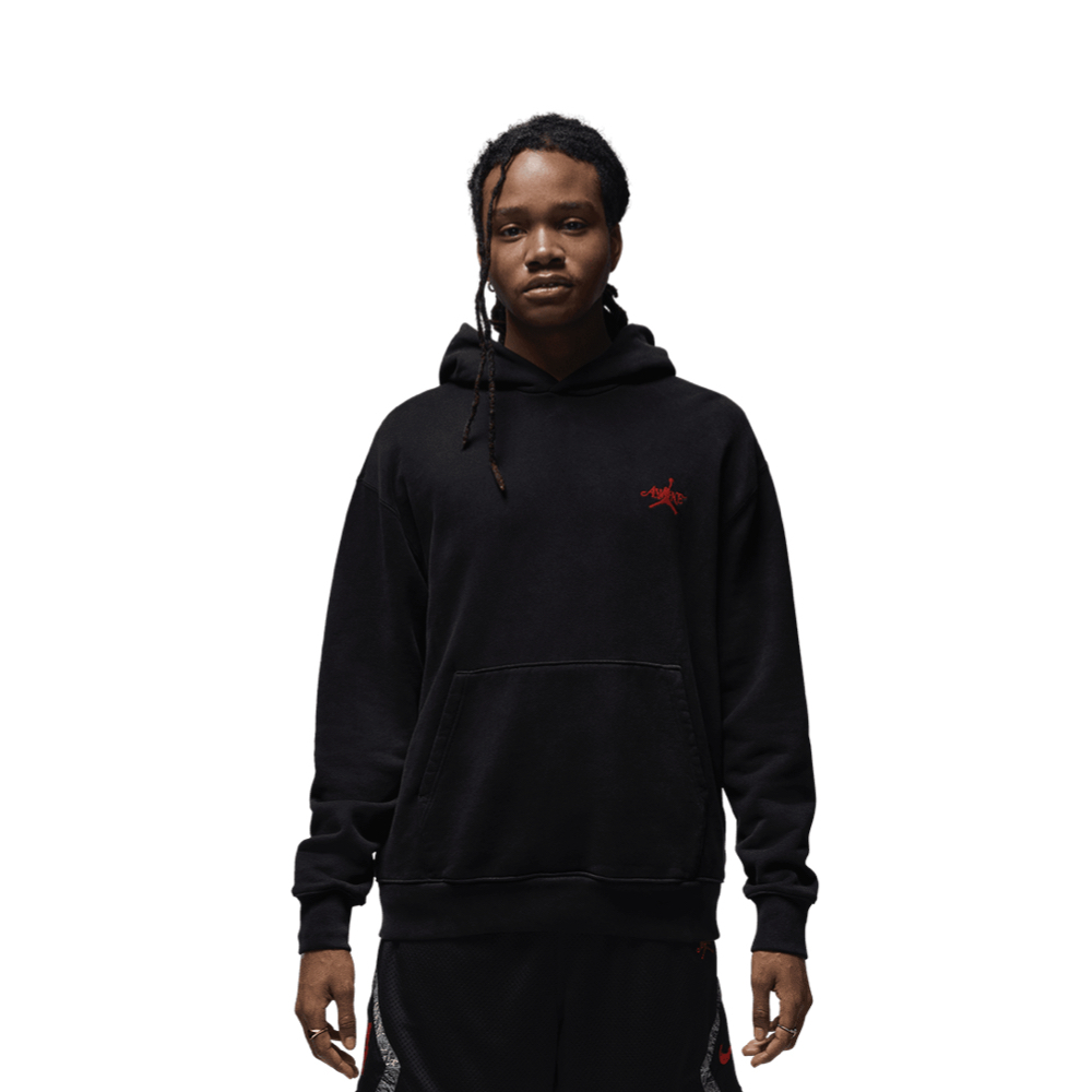 Awake Ny x Jordan 帽T 黑紅 FQ5444-010