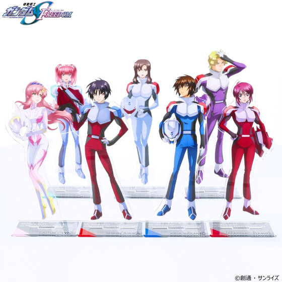 227314 Pbandai 預訂2025/5月 機動戦士ガンダムSEED FREEDOM ビッグアクリルスタンド パイロットスーツVer. （全18種）大size