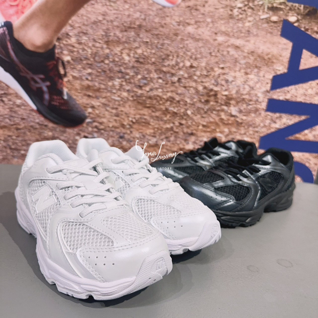【Luxury】NEW BALANCE 530 兒童款 運動慢跑鞋 跑步鞋 中童 國小布鞋 球鞋 黑白兩色 男童 女童