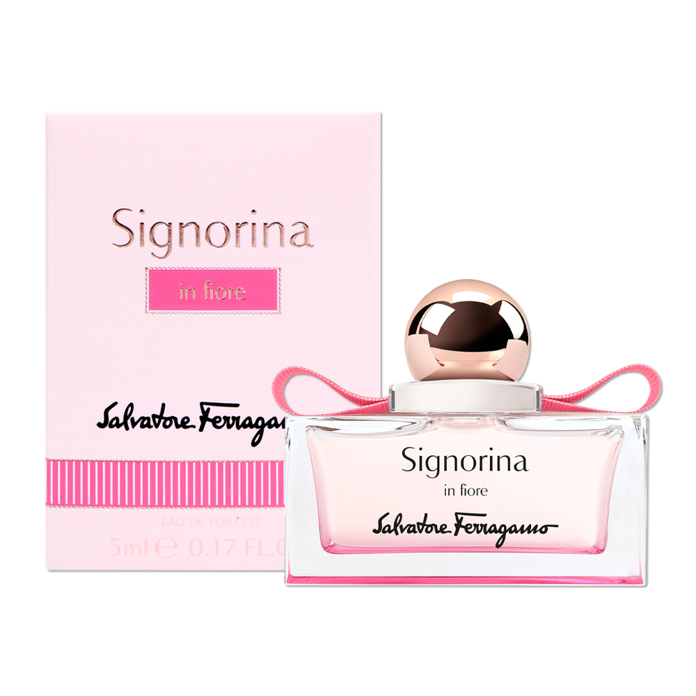 Salvatore Ferragamo菲拉格慕 In Fiore 花漾伊人女性淡香水 5ml 小香 - K41860