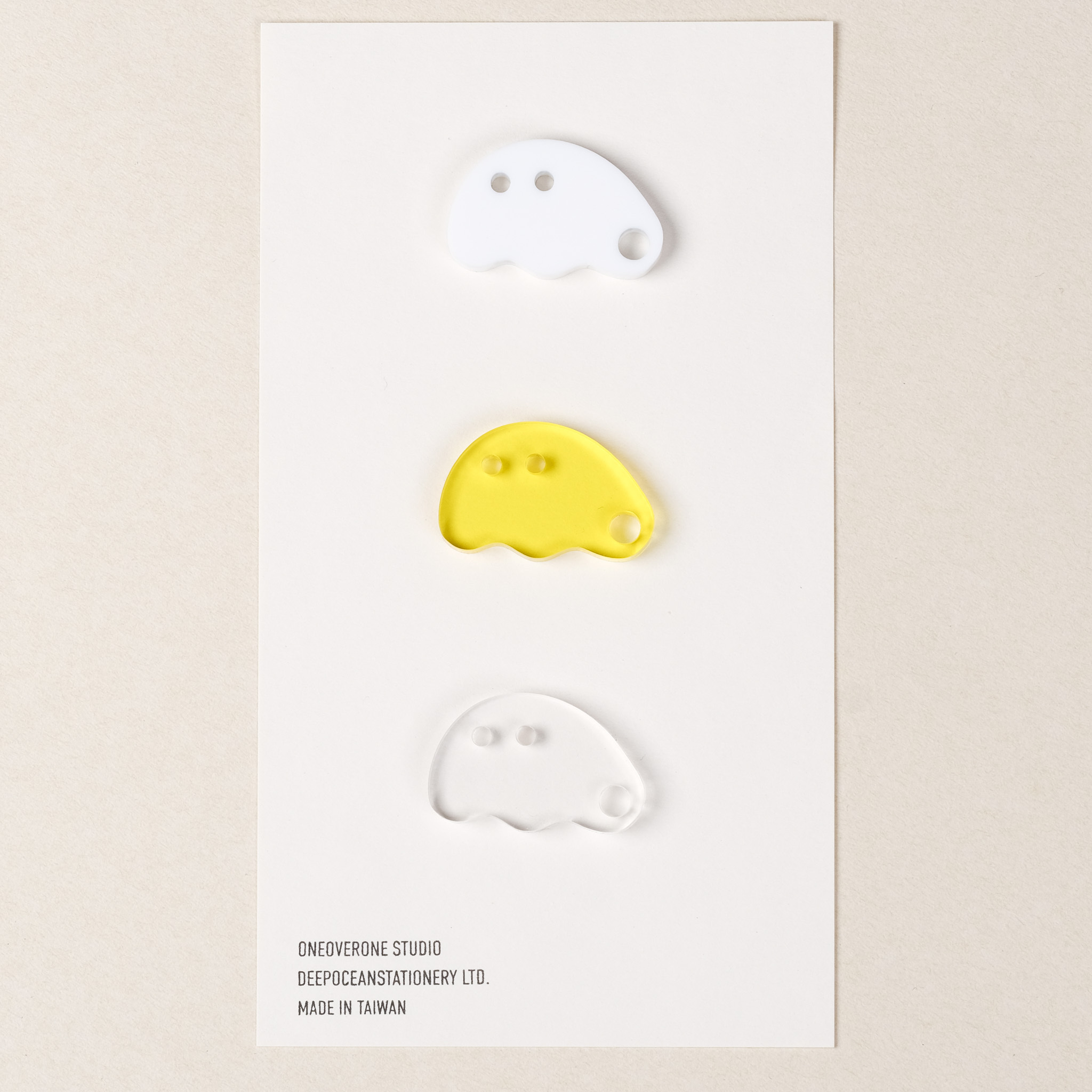 歐姆蛋不明物體 5mm壓克力掛飾 /一分之一工作室/台灣