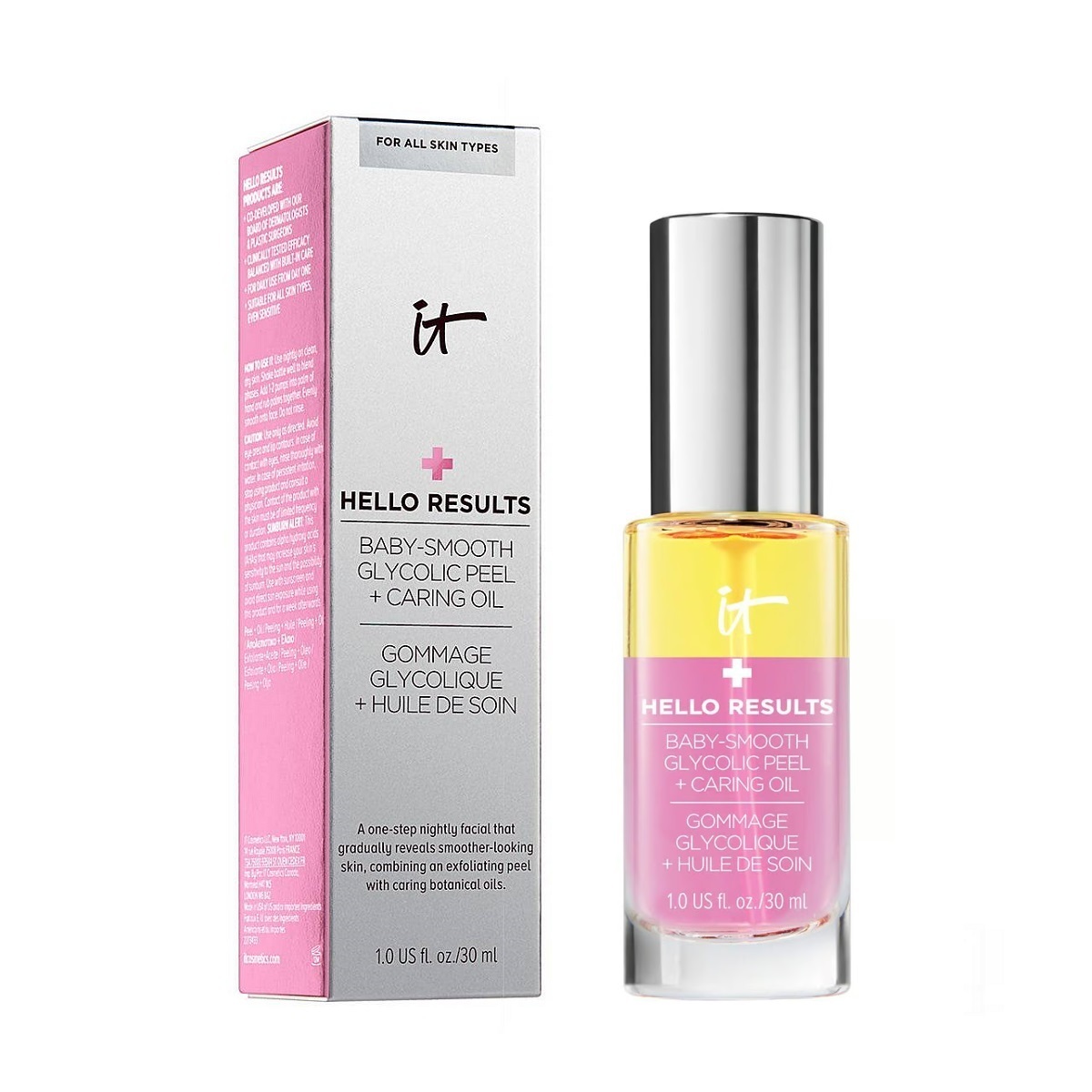 IT Cosmetics - Hello Results 嫩膚再生溫和去角質護膚油 30ml