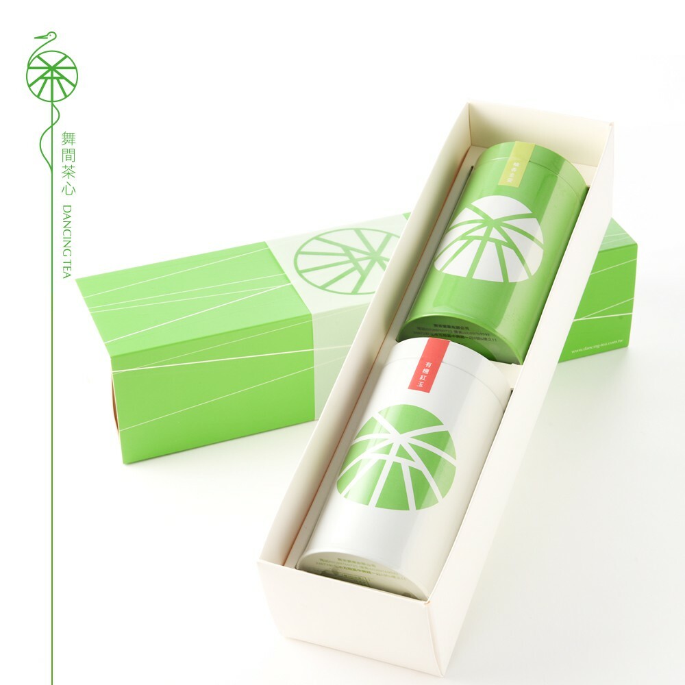 特級禮盒(有機紅玉＋柚香金萱)【50g原片/100g原片】兩罐裝