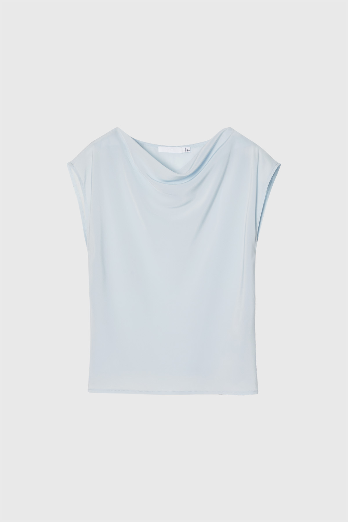 BREEZE 垂領蓋袖上衣 女（天藍）