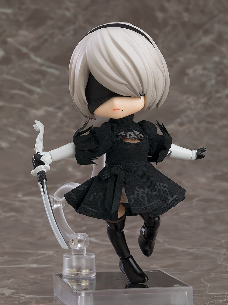 黏土娃 NieR:Automata 2B（寄葉二號B型） Nendoroid Doll NieR:Automata 2B (YoRHa No.2 Type B)