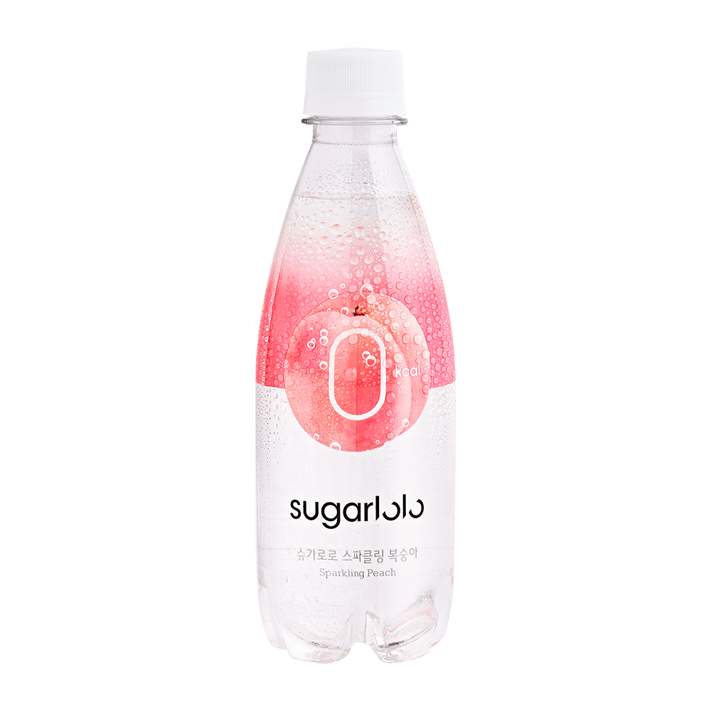 【BK SHOP】水蜜桃風味氣泡水 350ml